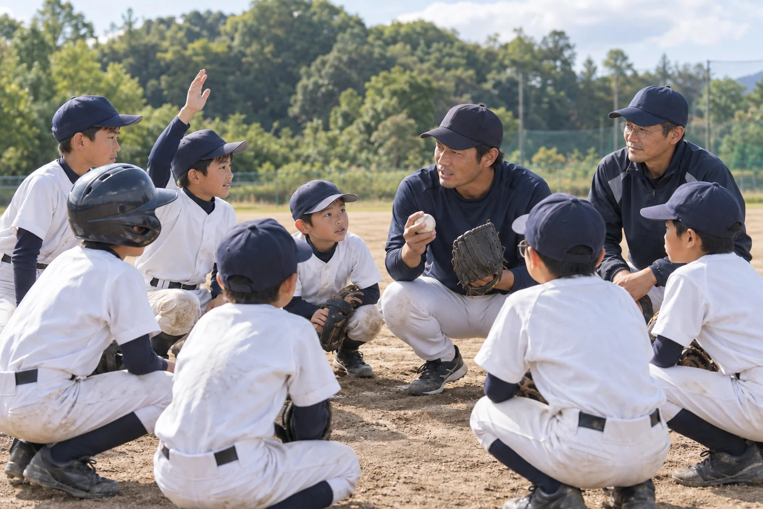 若手と中堅コーチがチームで学ぶ時間をつくる(利用イメージ)